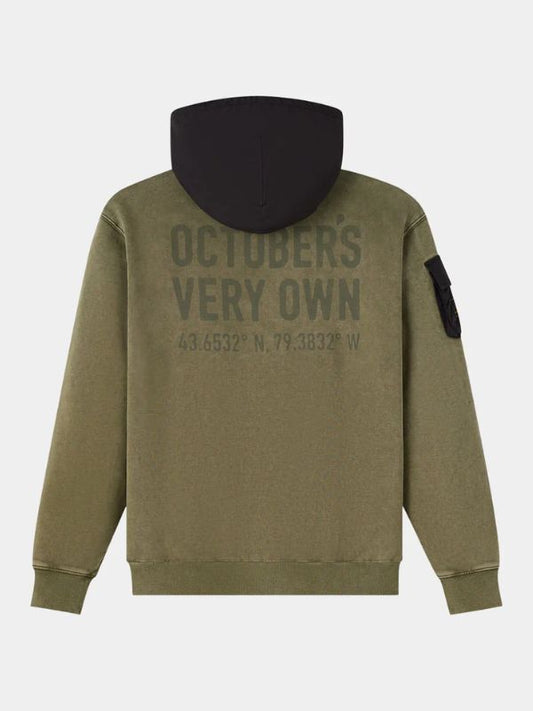 Outerwear Trends ALPHA x OVO Garment Dye Hoodie