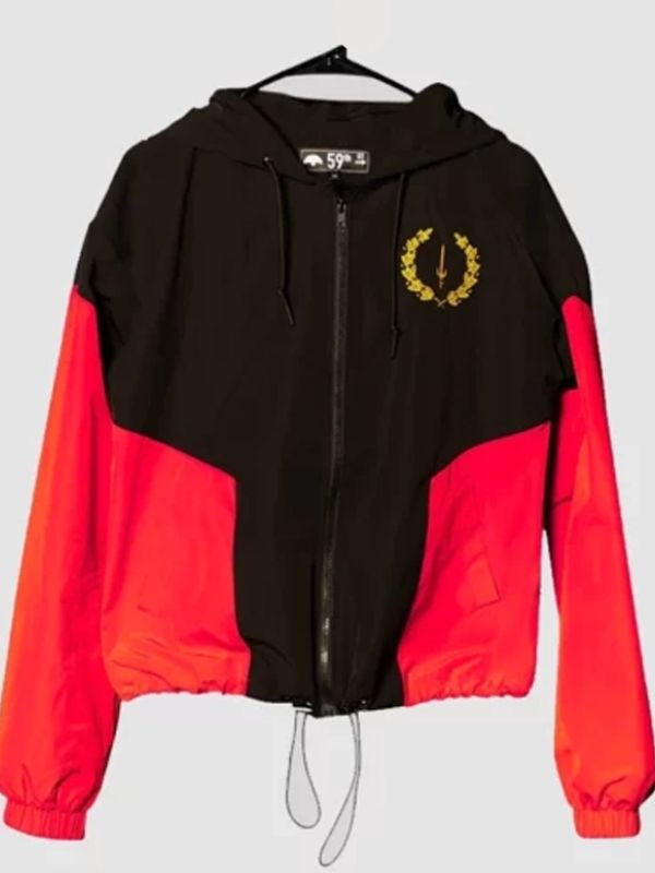 Outerwear Trends Black American Heritage Flag Jacket