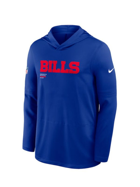 Outerwear Trends Buffalo Bills Fury Performance Long Sleeve Hoodie T-Shirt