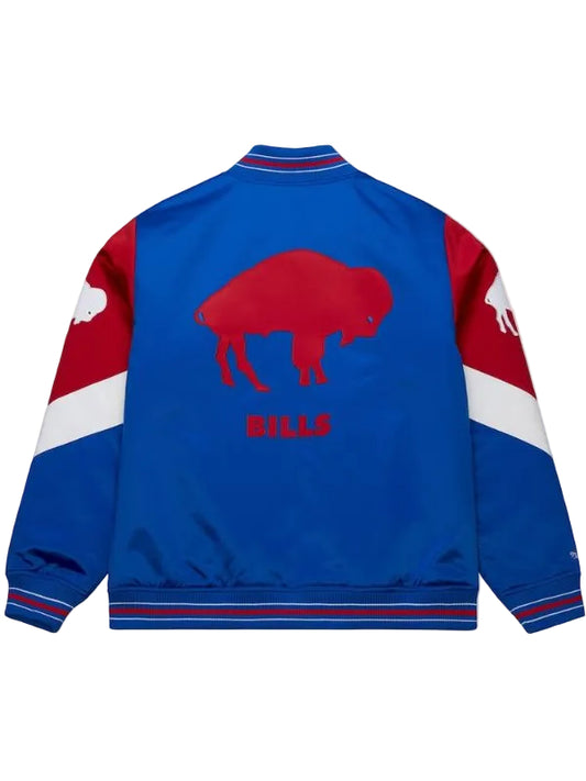 Outerwear Trends Buffalo Bills Royal Vintage Heavyweight Satin Jacket