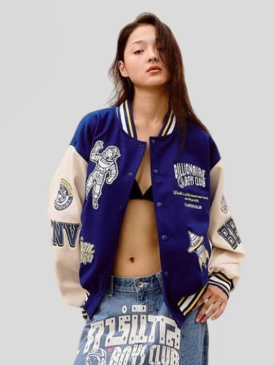 Outerwear Trends Carnival X Billionaire Boys Club Varsity Jacket