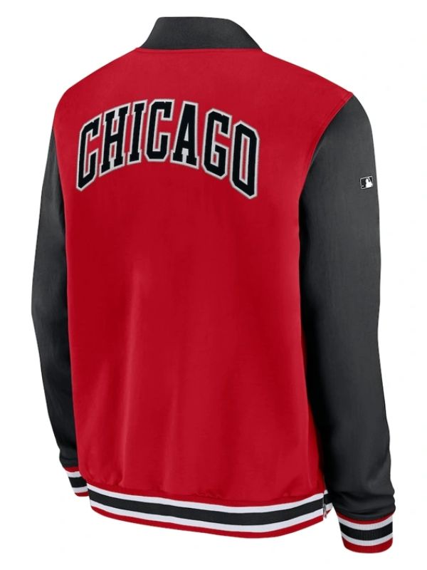 Outerwear Trends Chicago White Sox City Connect Bomber Jacket