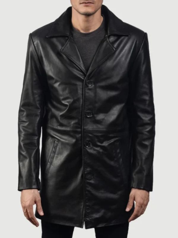 Outerwear Trends Classmith Black Leather Coat