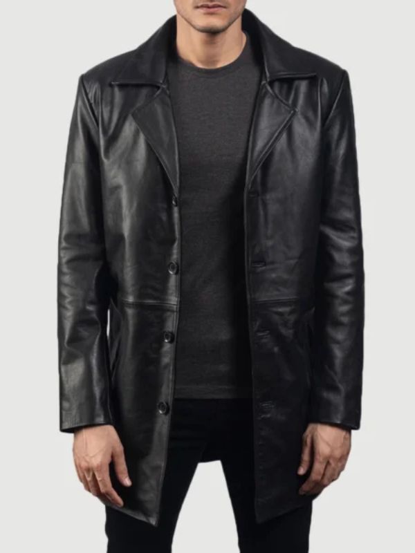 Outerwear Trends Classmith Black Leather Coat
