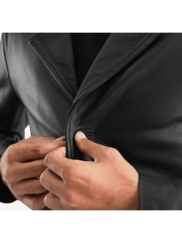 Outerwear Trends Classmith Black Leather Coat