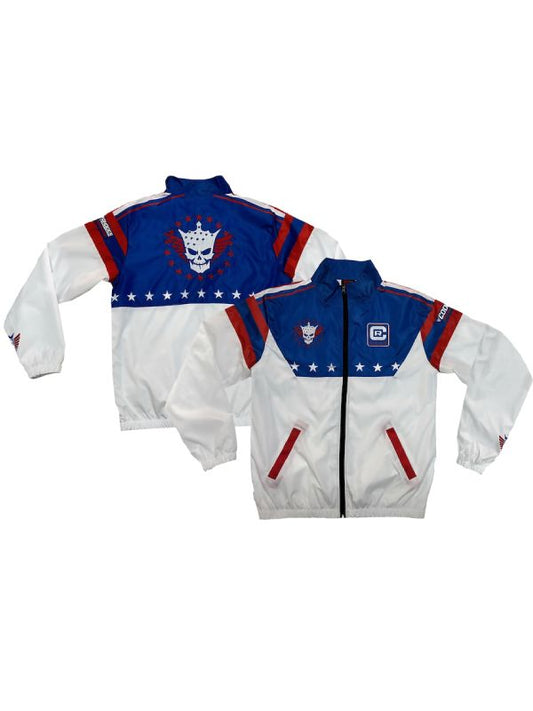 Outerwear Trends Cody Rhodes Stars And Stripes Windbreaker Jacket