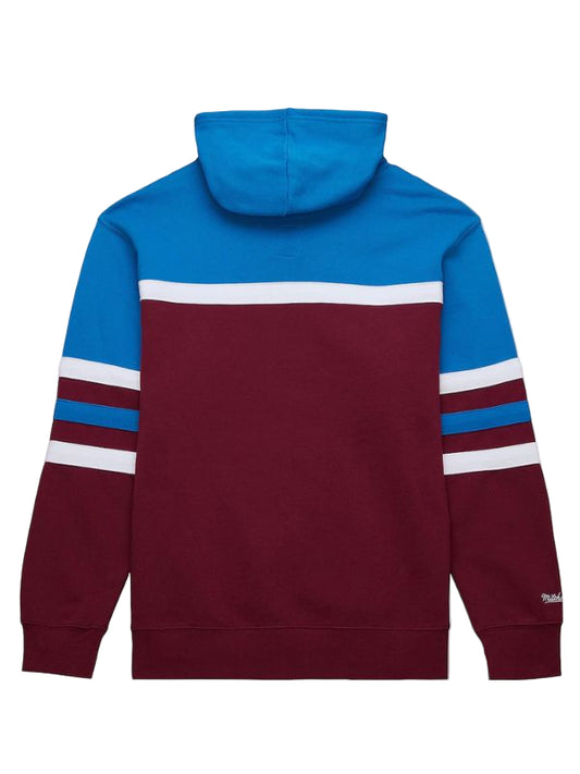 Outerwear Trends Colorado Avalanche Burgundy Head Coach Hoodie