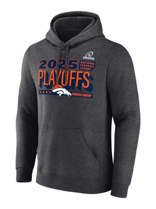 Outerwear Trends Denver Broncos 2025 NFL Playoffs Ready Hoodie