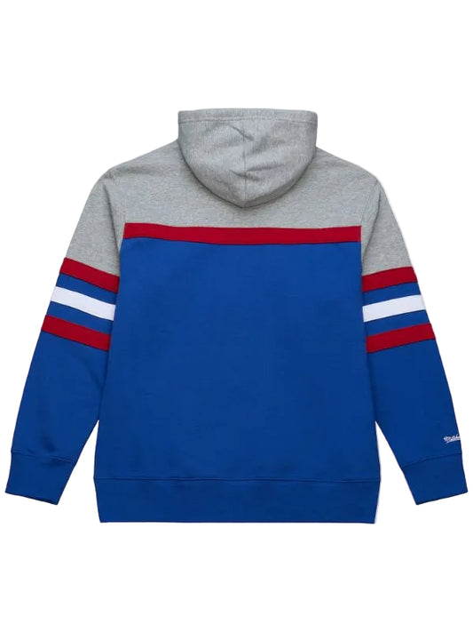 Outerwear Trends Detroit Pistons Blue Head Coach Hoodie