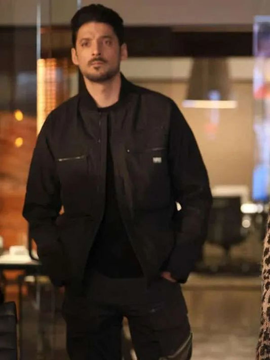 Outerwear Trends Found S02 Dhan Rana Black Cotton Jacket