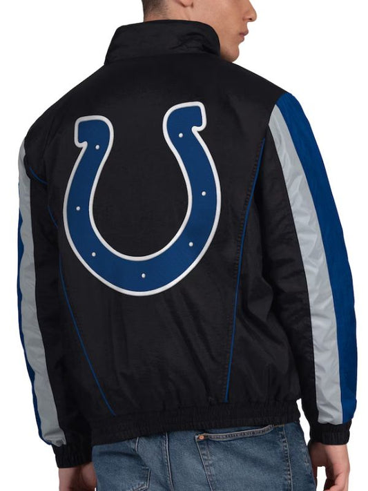 Outerwear Trends Indianapolis Colts Thursday Night Gridiron Half-Zip Jacket