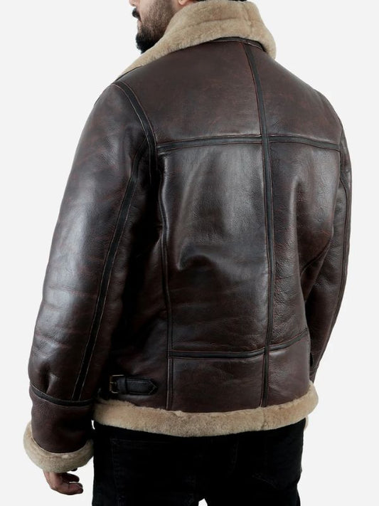 Outerwear Trends Jeffrey Brown B3 Leather Bomber Jacket
