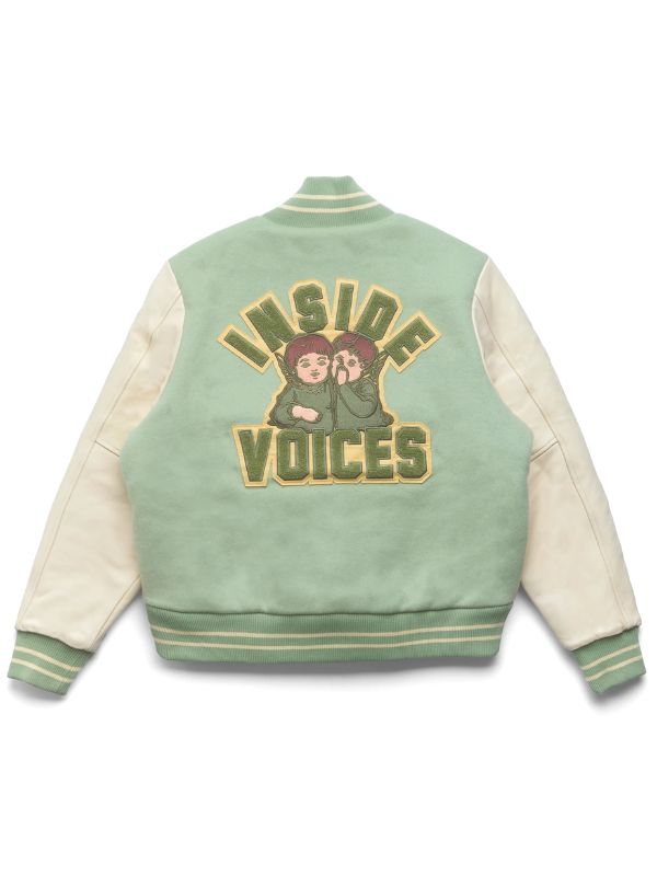Outerwear Trends JFG Inside Voices Varsity Jacket