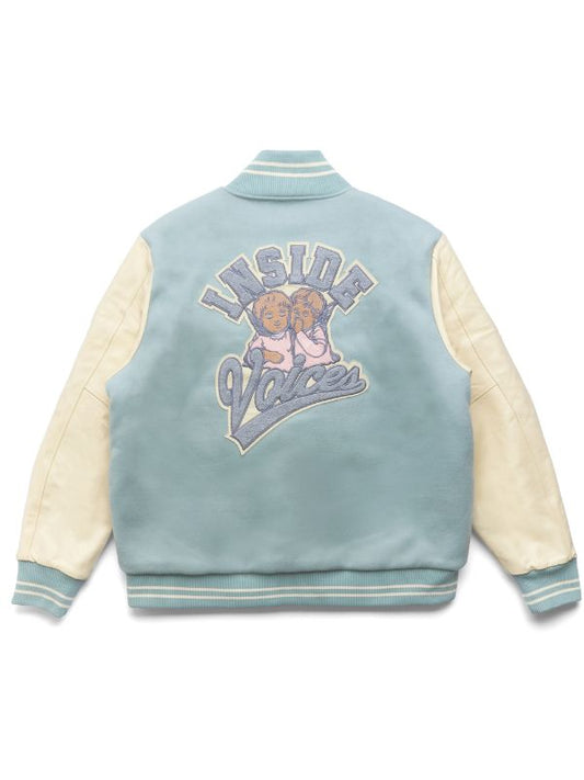 Outerwear Trends JFG Inside Voices Varsity Jacket