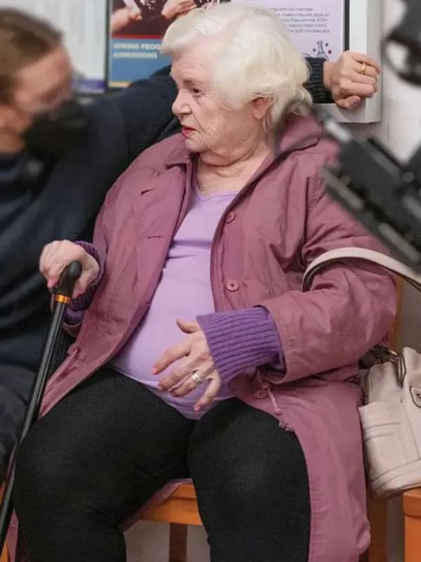 Outerwear Trends June Squibb Eleanor The Great 2025 Trench Coat