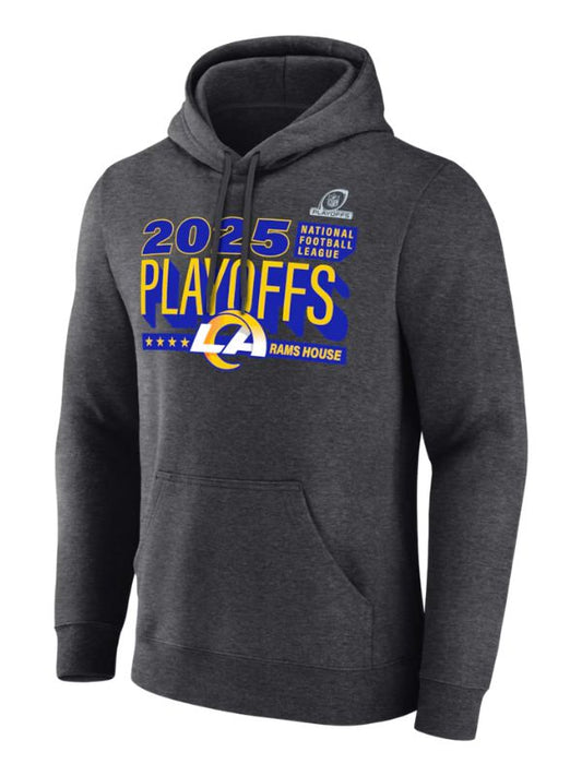 Outerwear Trends Los Angeles Rams 2025 NFL Playoffs Ready Hoodie