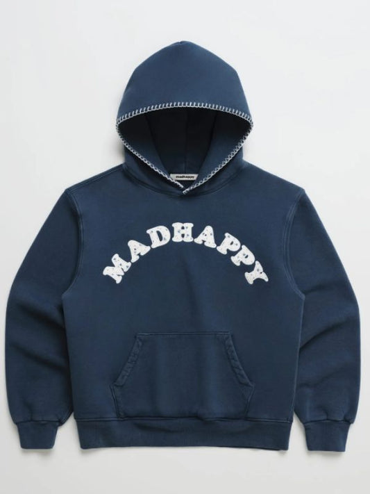 Outerwear Trends Madhappy Blue Ditsy Cooper Fleece Hoodie