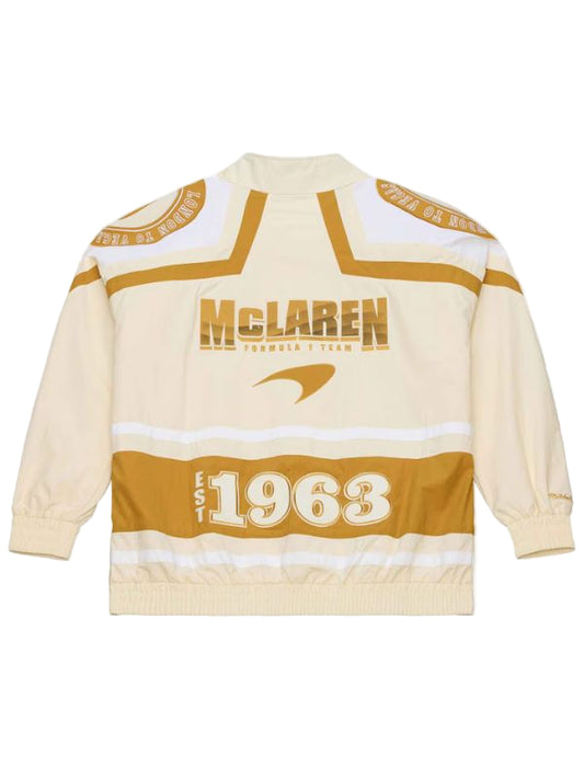 Outerwear Trends McLaren F1 Team Las Vegas Grand Prix Cream Jacket