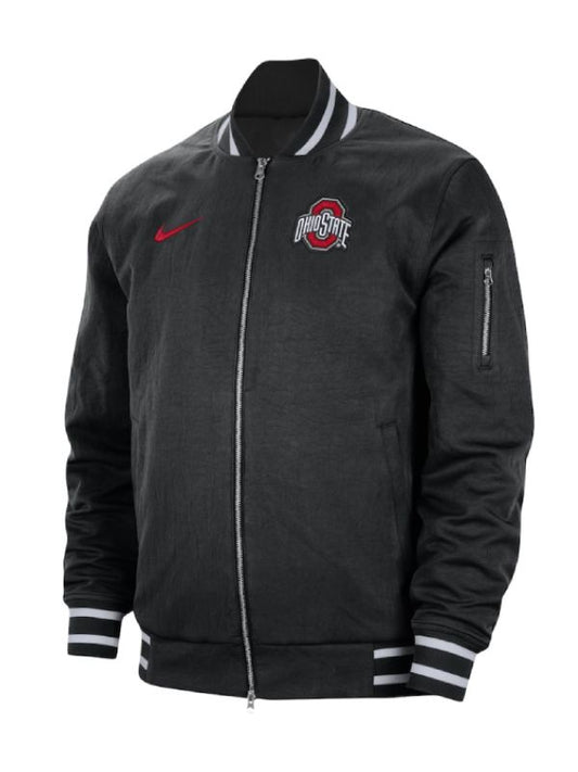 Outerwear Trends Nike Ohio State Buckeyes Bomber Jacket