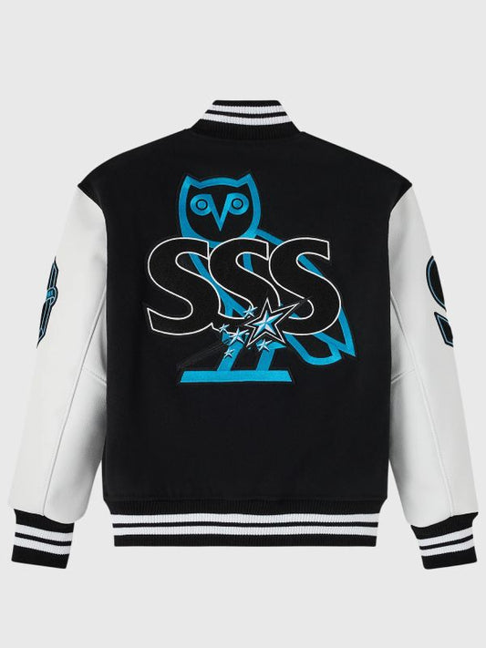 Outerwear Trends OVO Scarborough Shooting Stars Varsity Jacket