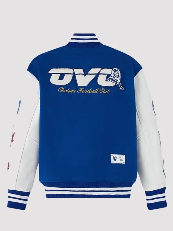 Outerwear Trends OVO X Chelsea Fc Varsity Jacket