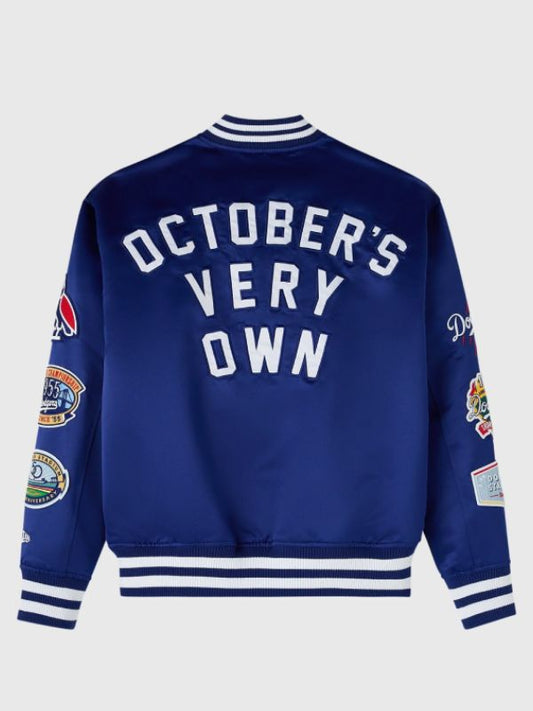 Outerwear Trends OVO X New Era X Mlb Dodgers Varsity Jacket