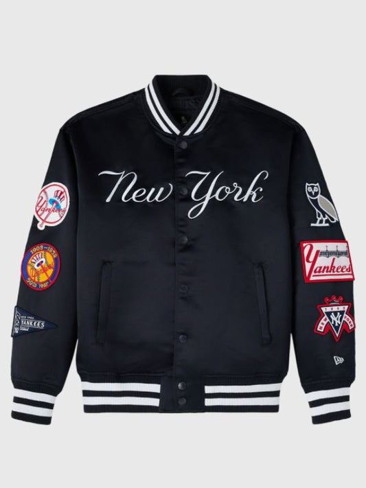 Outerwear Trends OVO X New Era X Mlb Yankees Varsity Jacket