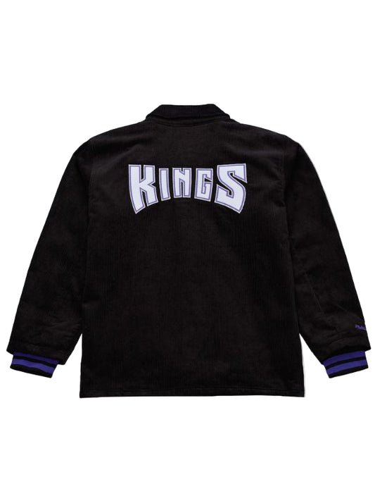 Outerwear Trends Sacramento Kings Off the Bus Black Corduroy Jacket