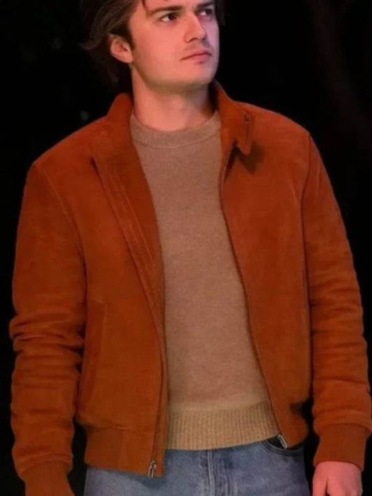 Outerwear Trends Steve Harrington Stranger Things S05 Brown Jacket
