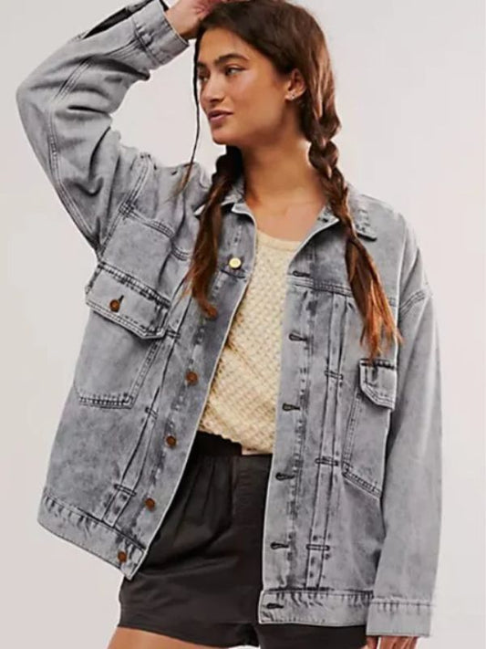 Outerwear Trends The Paper S01 Chelsea Frei Denim Jacket