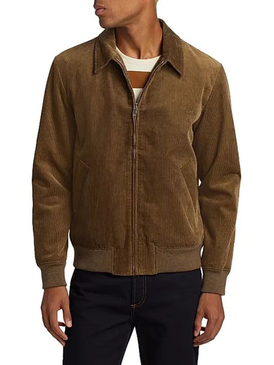 Outerwear Trends The Paper S01 Domhnall Gleeson Bomber Jacket