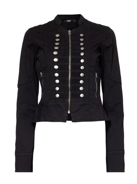 Outerwear Trends Wednesday S02 Agnes Demille Black Jacket