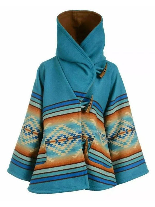 Outerwear Trends Yellowstone Beth Dutton Blue Hooded Coat