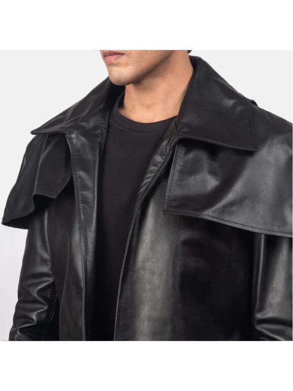 Black Leather Duster