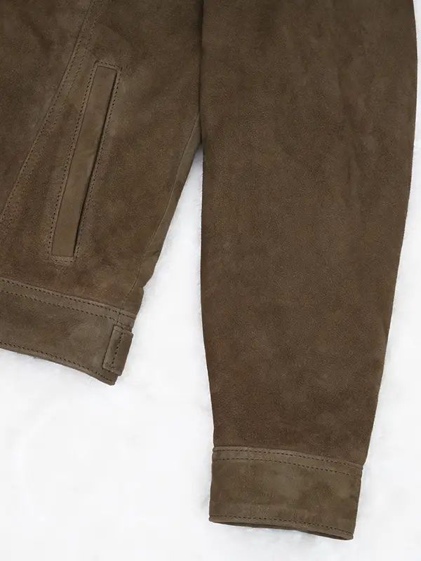 Green Suede Jacket Outfit Men