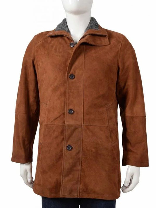 Shearling Brown Leather Vintage Coats
