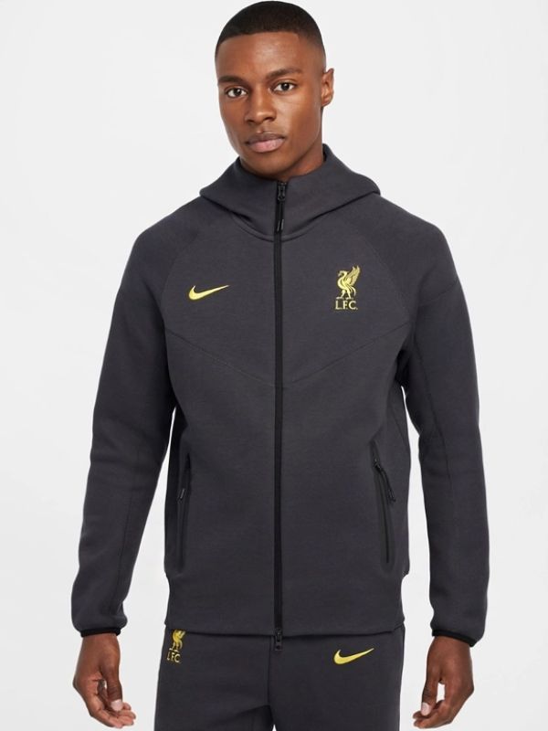 Outerwear Trends 2025 LFC Nike Tech Fleece Hoodie