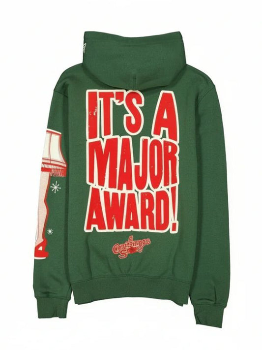 Outerwear Trends A Christmas Story Green Hoodie