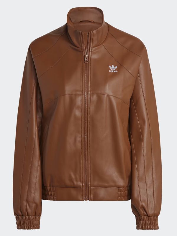 Outerwear Trends Adicolor Trefoil Faux Leather Jacket