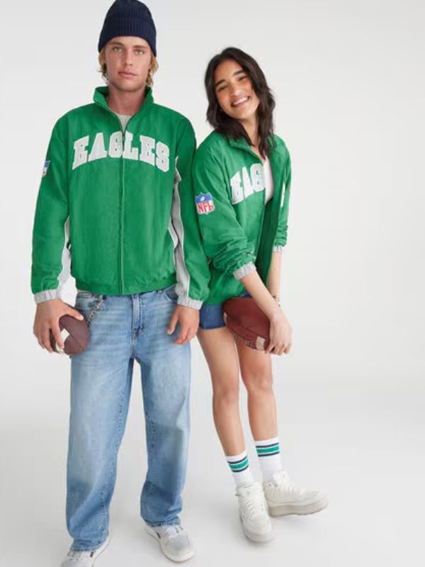 Outerwear Trends Aeropostale Philadelphia Eagles Full-Zip Track Jacket