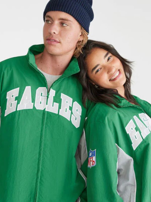 Outerwear Trends Aeropostale Philadelphia Eagles Full-Zip Track Jacket