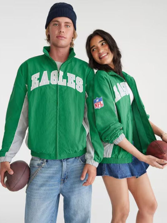 Outerwear Trends Aeropostale Philadelphia Eagles Full-Zip Track Jacket