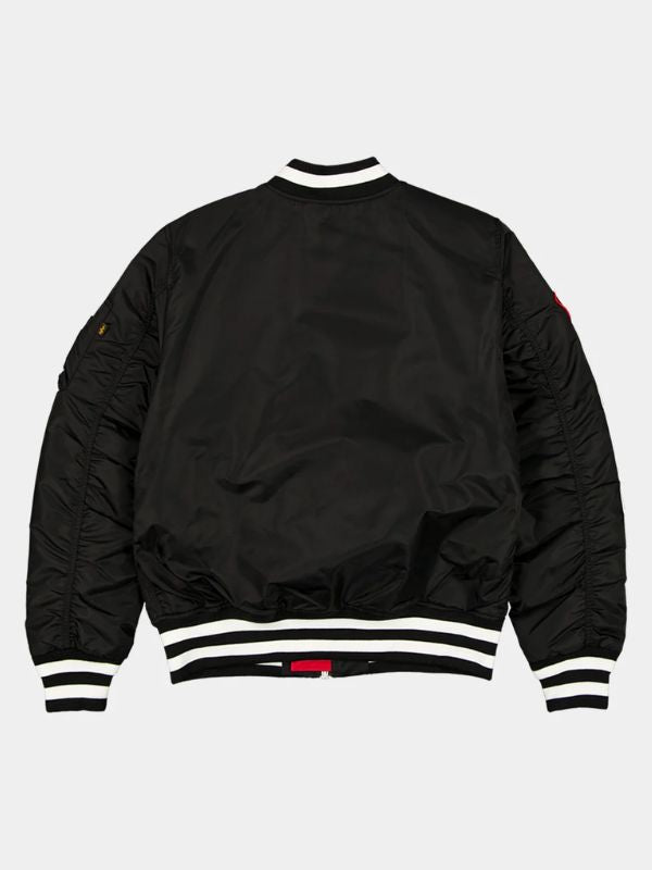 Outerwear Trends Alpha Industries Chicago Bulls MA-1 Bomber Jacket