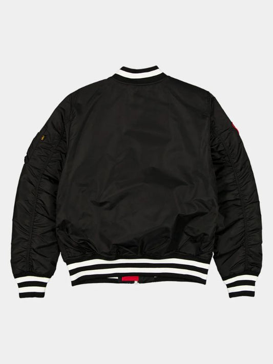 Outerwear Trends Alpha Industries Chicago Bulls MA-1 Bomber Jacket