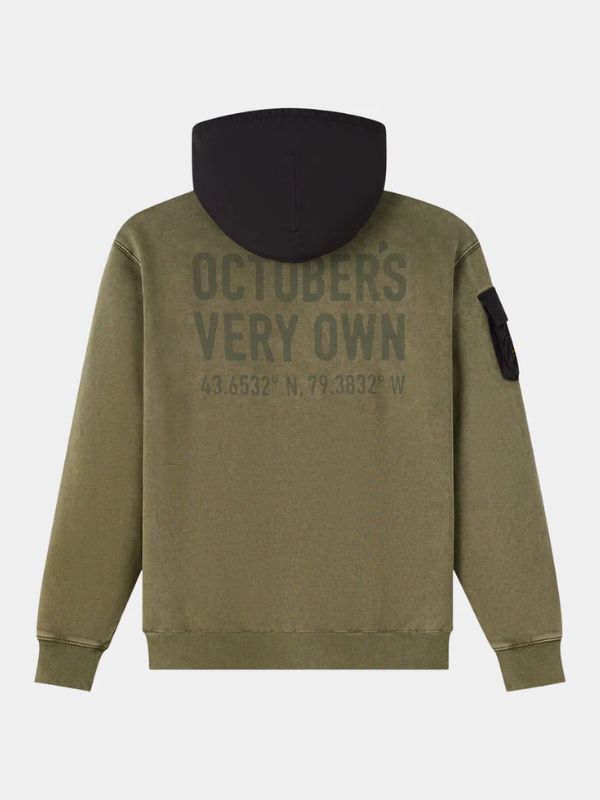 Outerwear Trends ALPHA x OVO Garment Dye Hoodie