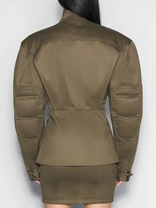 Outerwear Trends Angie Katsanevas Wife Swap S01 Green Jacket