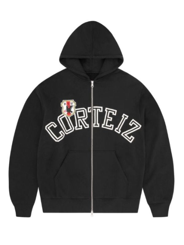 Outerwear Trends Arch Shield Zip Hoodie