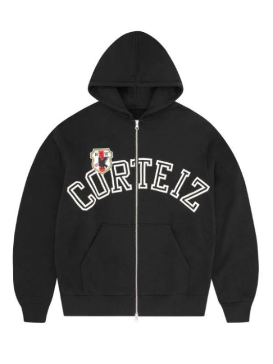 Outerwear Trends Arch Shield Zip Hoodie