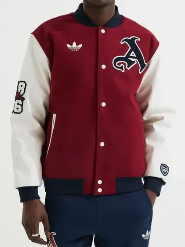 Outerwear Trends Arsenal Varsity Jacket