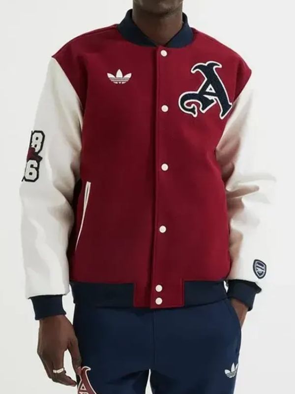 Outerwear Trends Arsenal Varsity Jacket